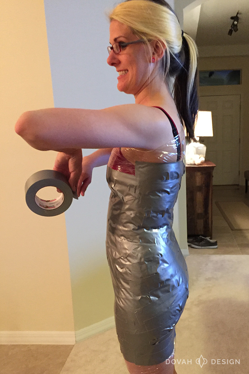 Guy wraps girlfriend duct tape