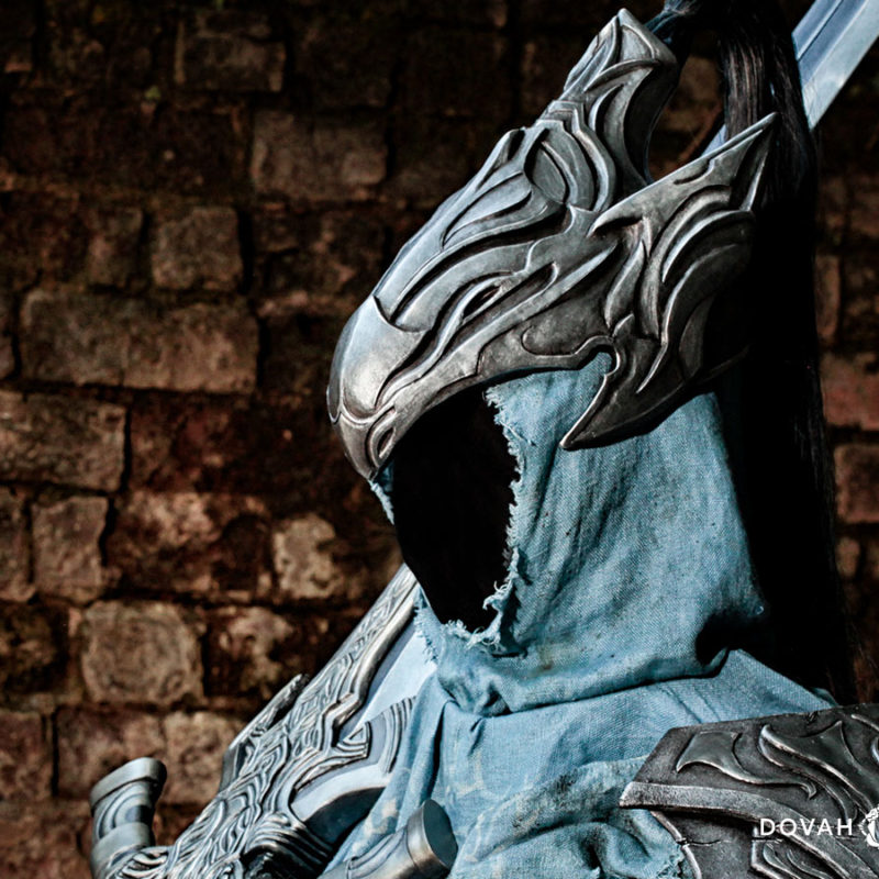 Helm Of Artorias Finished Prop Resin Cast Prop Helmet Dovah Design   Dark Souls Helm Of Artorias Landscape 2019 Costume 02 800x800 