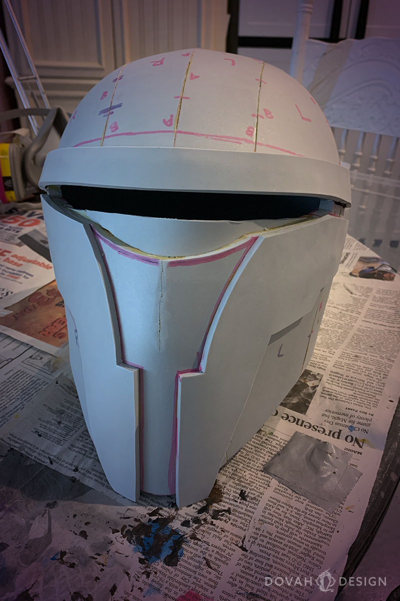 Darth Revan Helmet Free Star Wars Cosplay Pattern Dovah Design